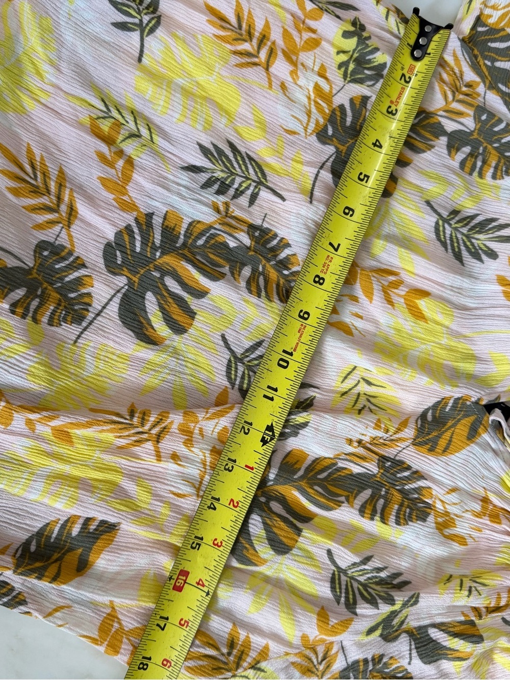 New with Tag Sanctuary Women’s Medium Pink Yellow botanical Boho Peasant Blouse - Picture 6 of 7